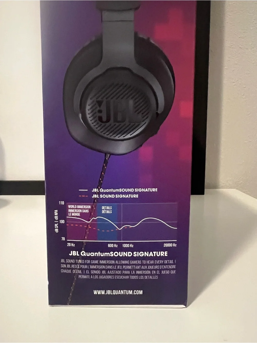 JBL Quantum 100 Gaming headset for all consoles